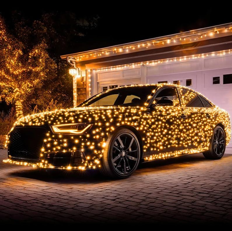 Rivkah - שרשרת אורות מיני LED רב-צבעית