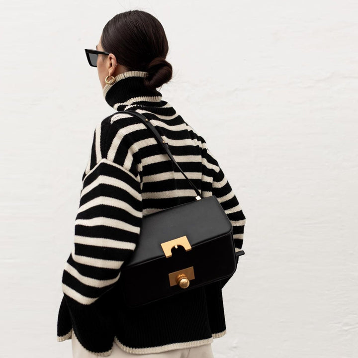 Vionette - סוודר יומיומי אופנתי