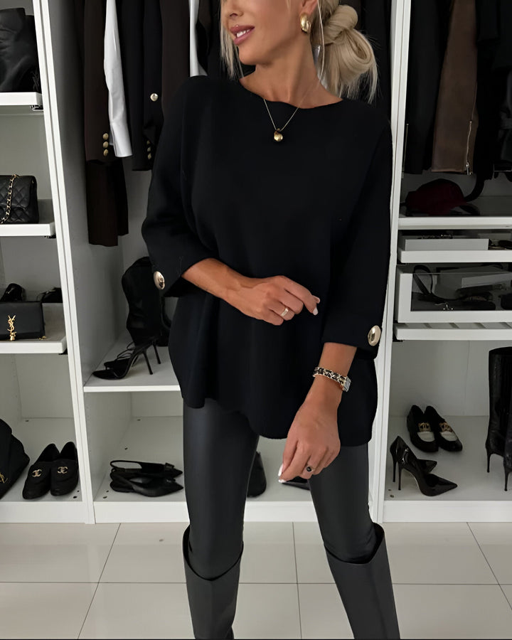 Janelle - סוודר אלגנטי יומיומי