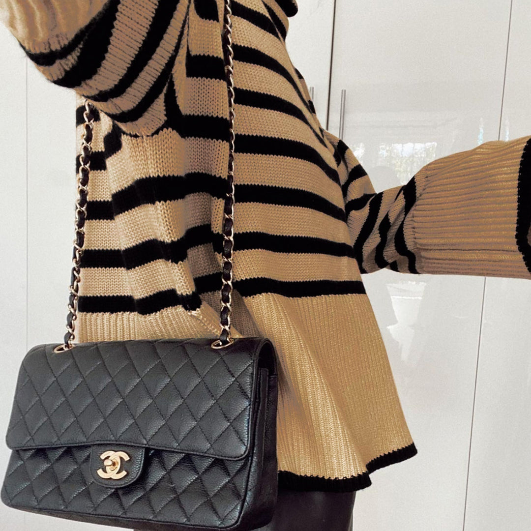 Vionette - סוודר יומיומי אופנתי