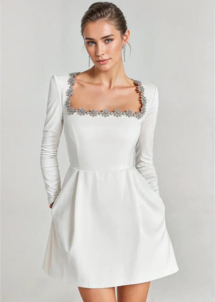 Enyva - שמלת מיני אלגנטית יומיומית