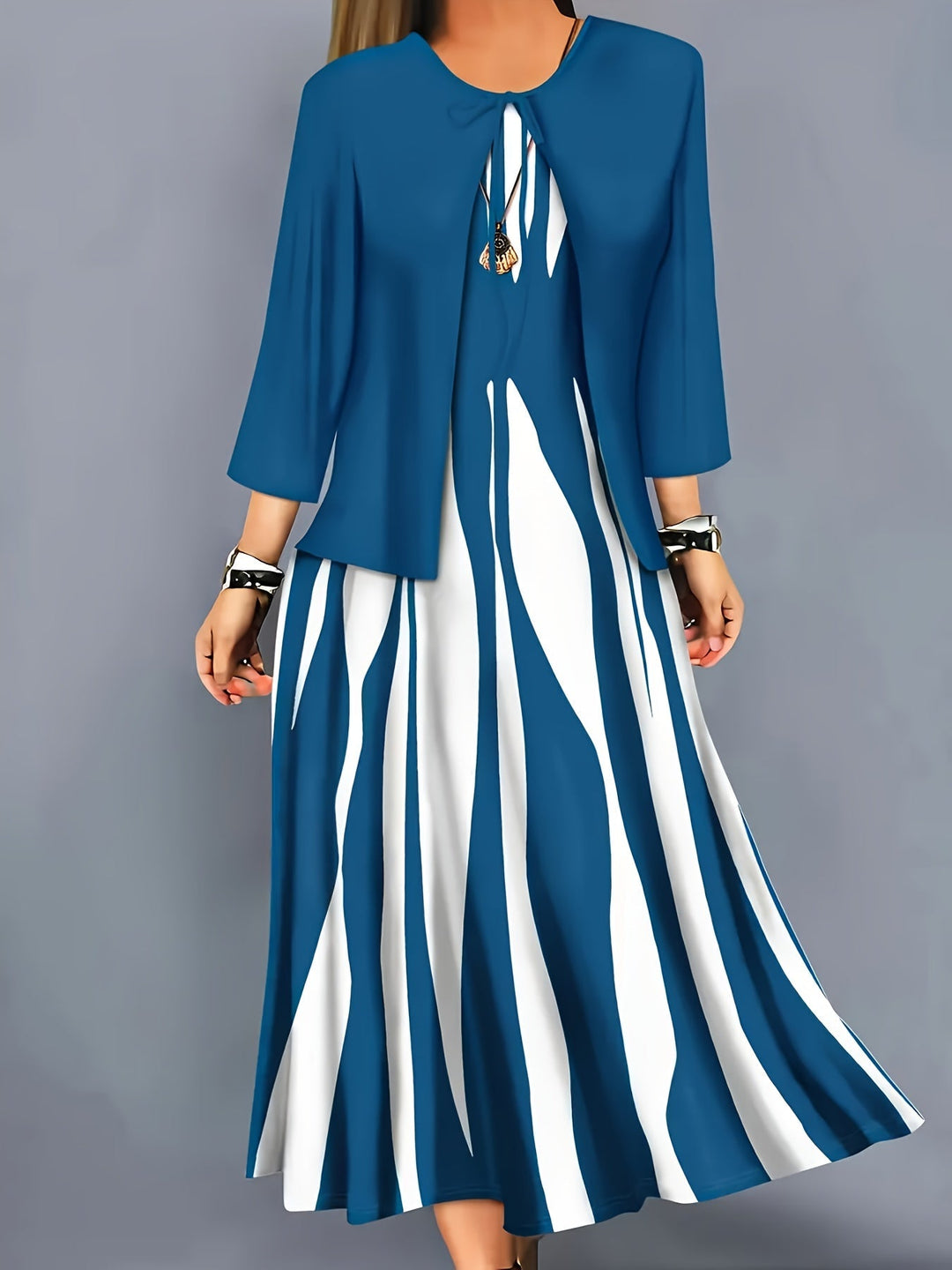 Zarabeth - שמלת מידי קז'ואל אופנתית