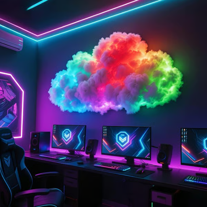 Liliana - מנורת קיר ענן RGB