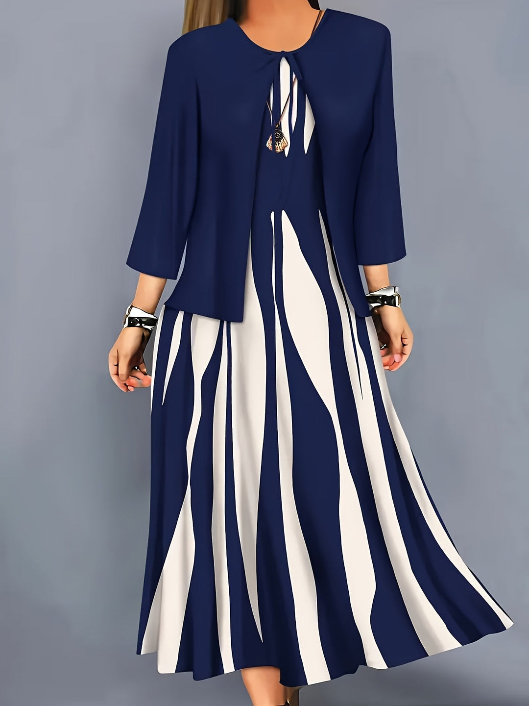 Zarabeth - שמלת מידי קז'ואל אופנתית