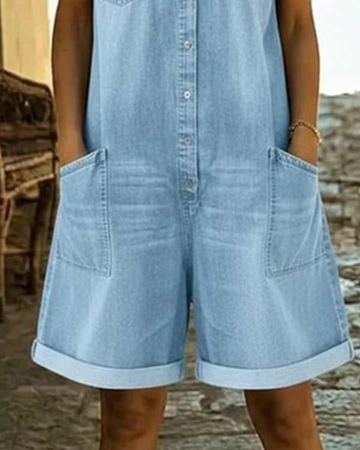 Ysmeria - רומפר דנים עם כפתורים מקדימה