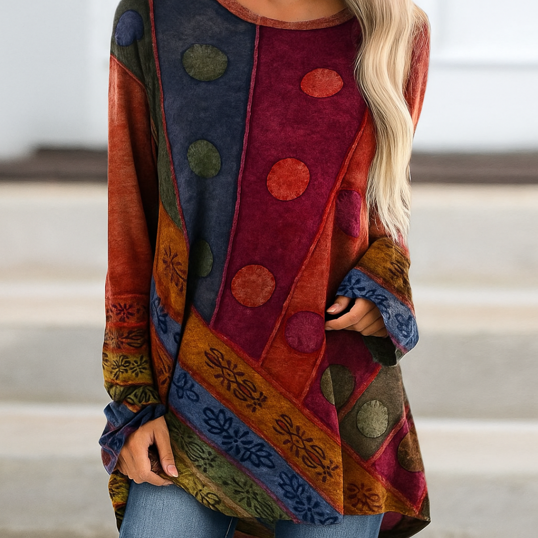 Briony - חולצה אופנתית אלגנטית