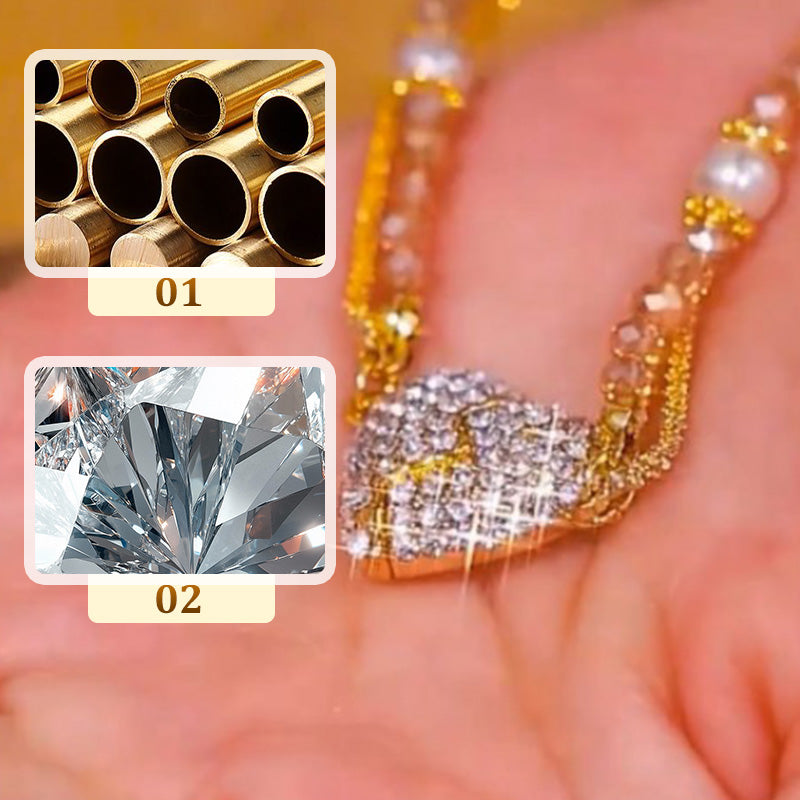 Orlaya - שרשרת תליון לב