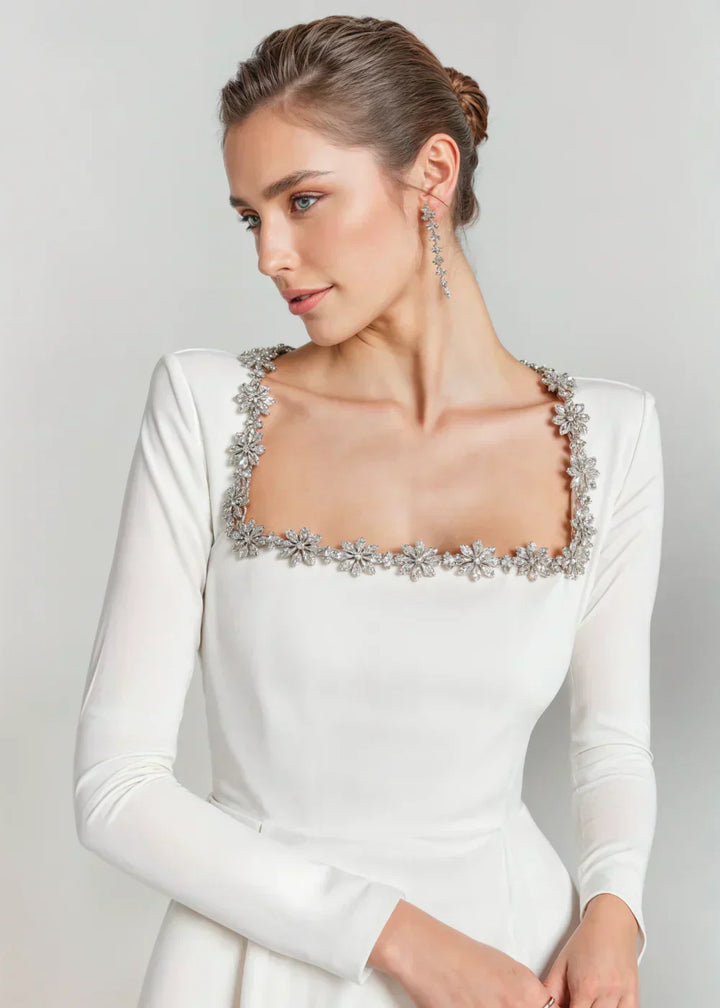 Enyva - שמלת מיני אלגנטית יומיומית