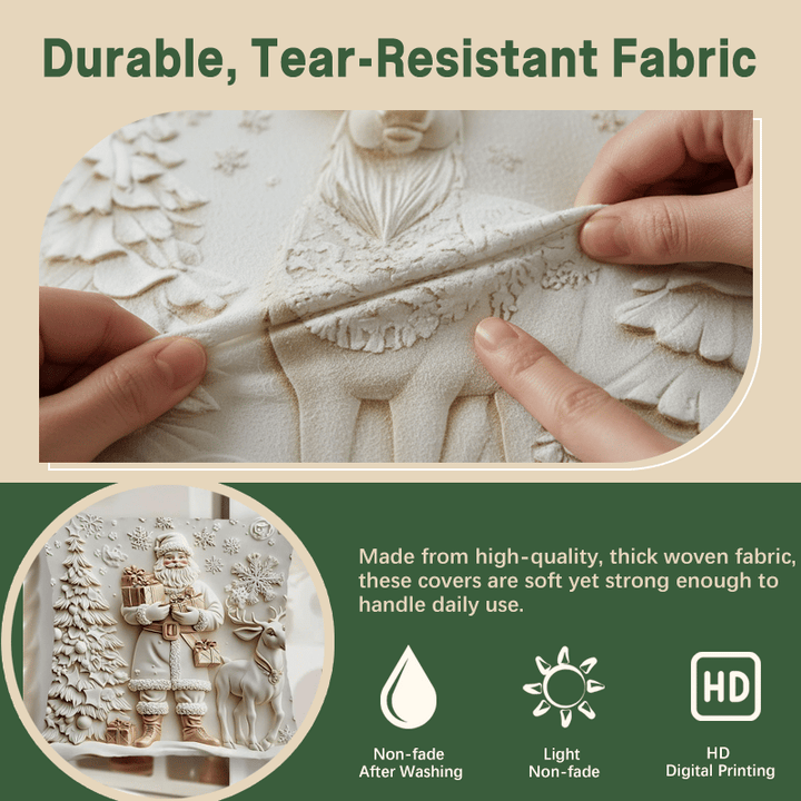 Jeslynn - ציפיות כרית ספה לחג המולד