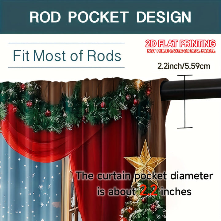 Aurielyn - וילון דקורטיבי לחג המולד