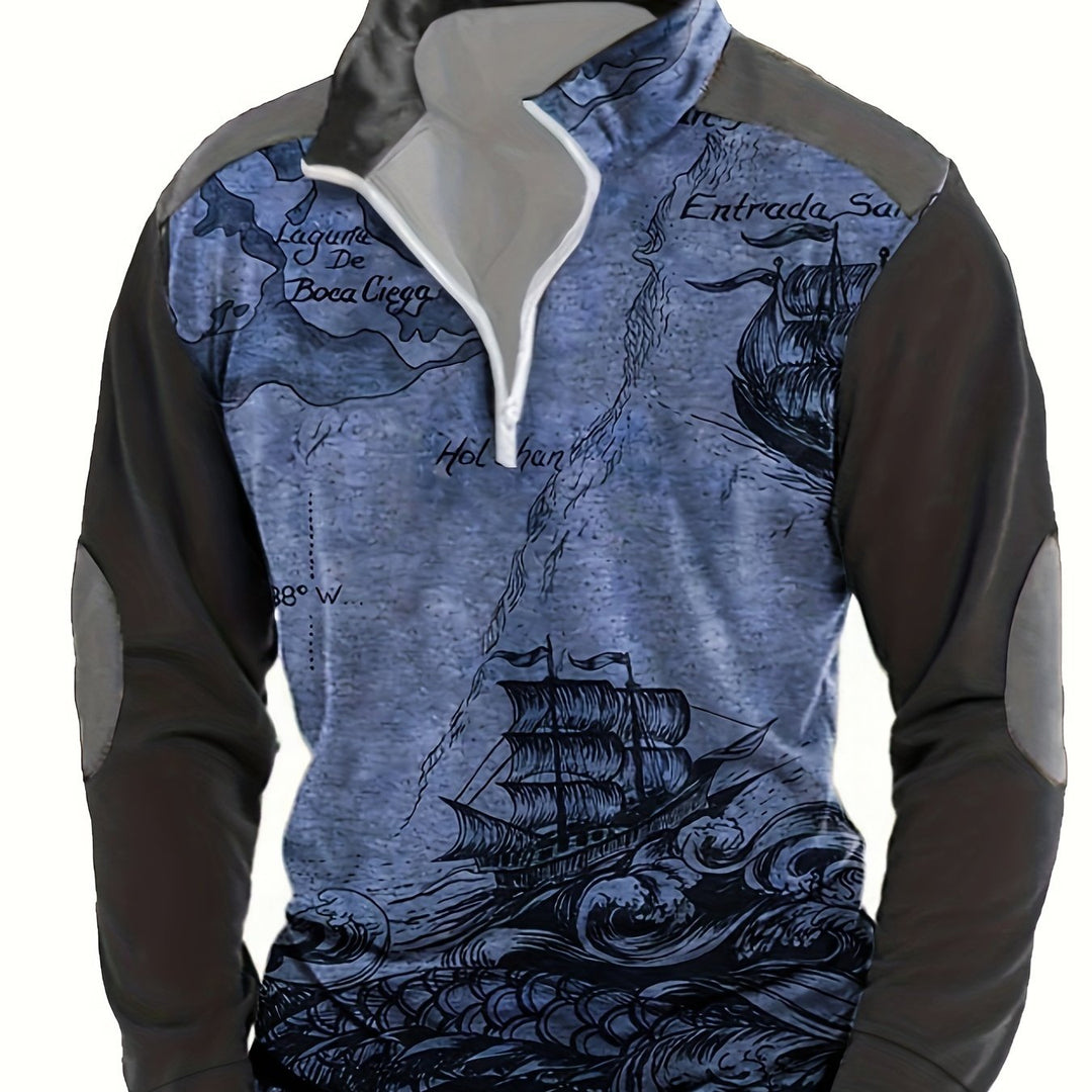 Delven - סווטשירט אופנתי יומיומי