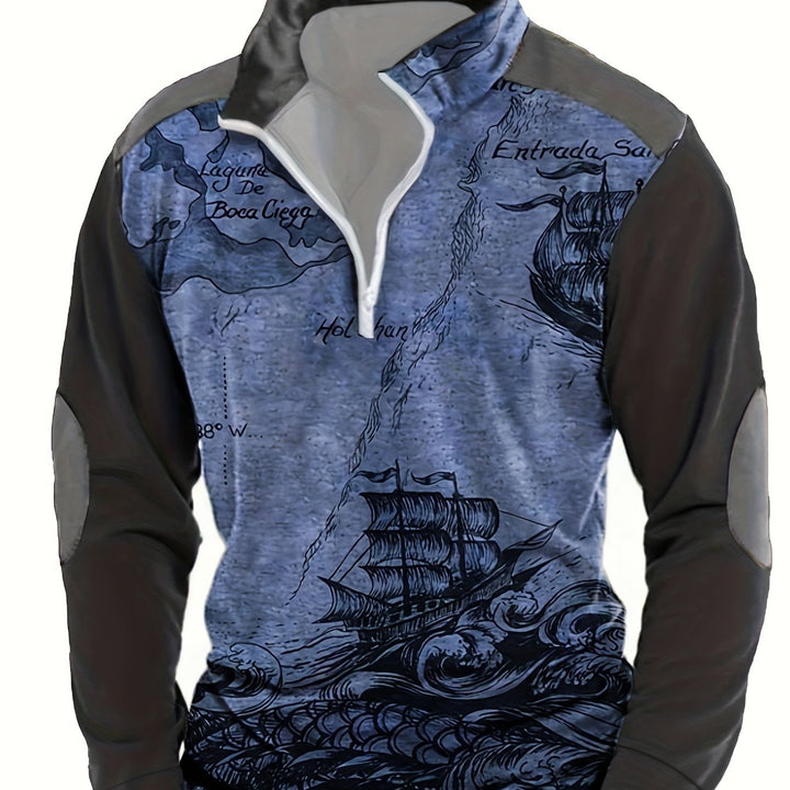 Delven - סווטשירט אופנתי יומיומי