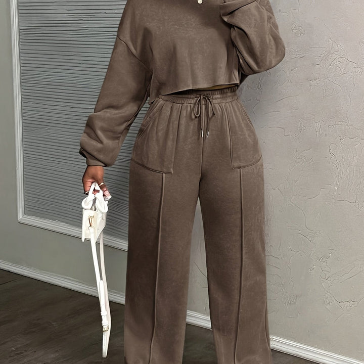 Callindra - סט דו-חלקי קז'ואל אופנתי