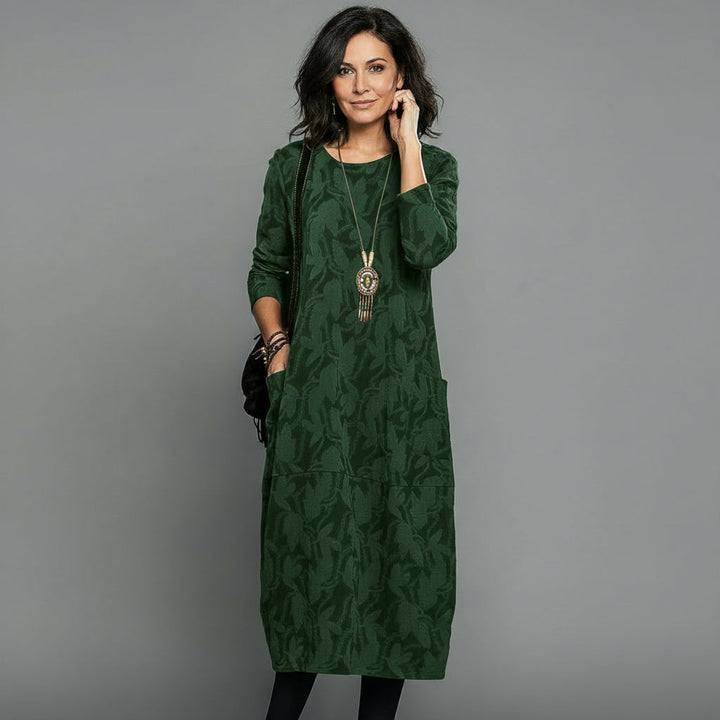 Alisson - שמלת מידי קז'ואל אופנתית