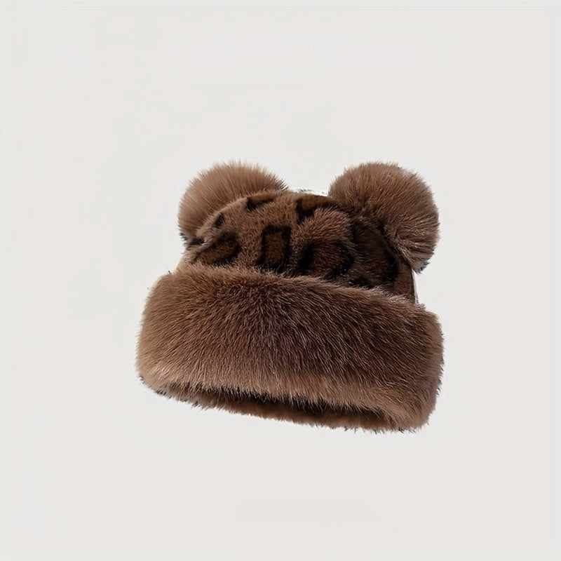 Avira - כובע גרב עם פונפון חם