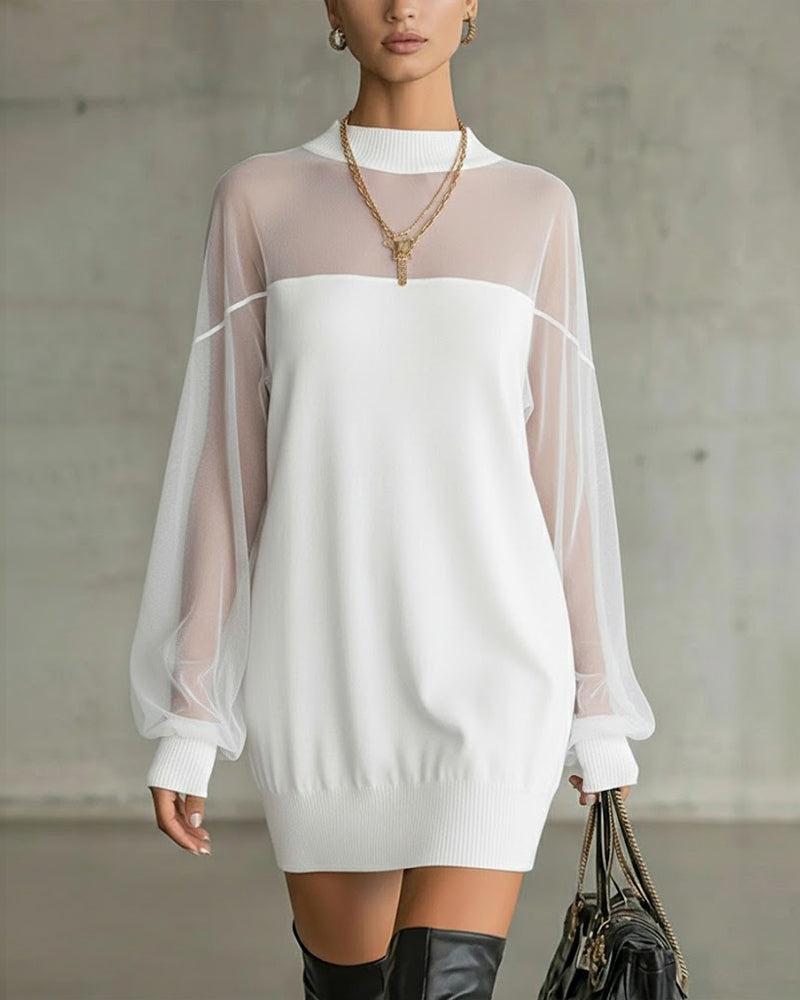 Lirie - שמלת מיני קז'ואל אופנתית