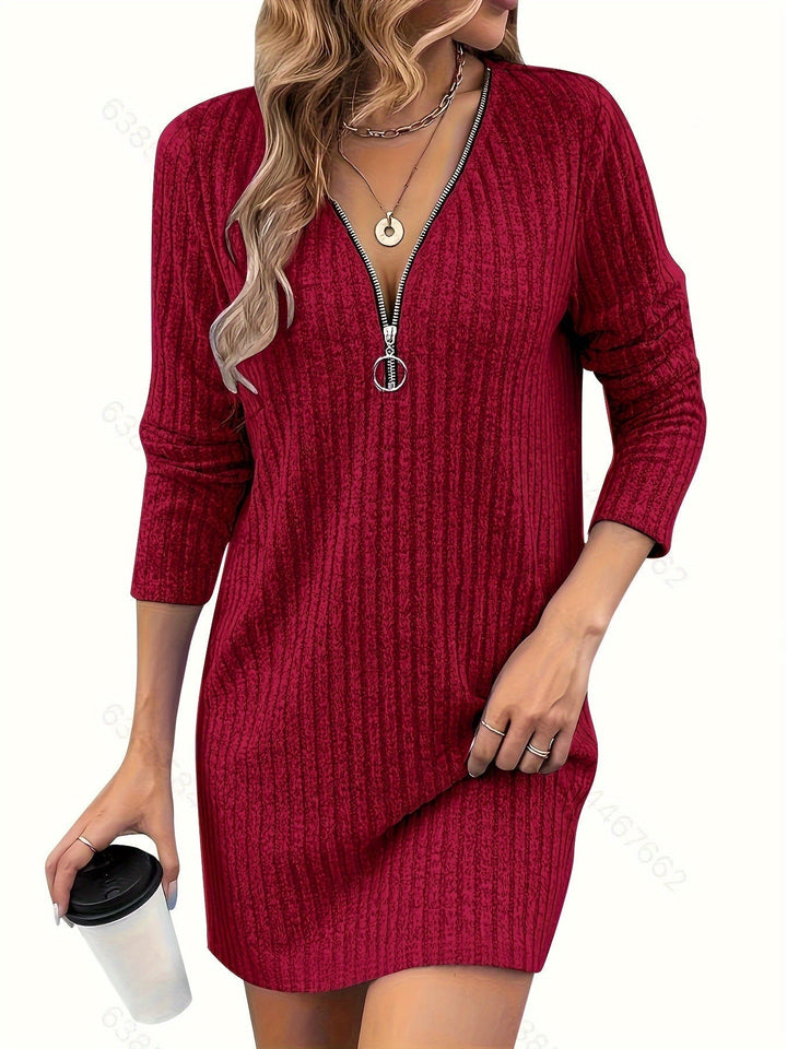 Aenora - שמלת מיני קז'ואל אופנתית