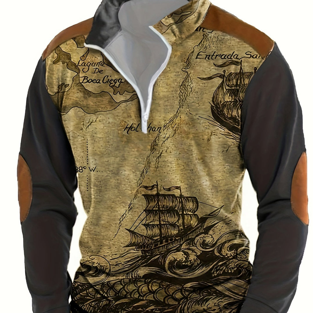 Delven - סווטשירט אופנתי יומיומי