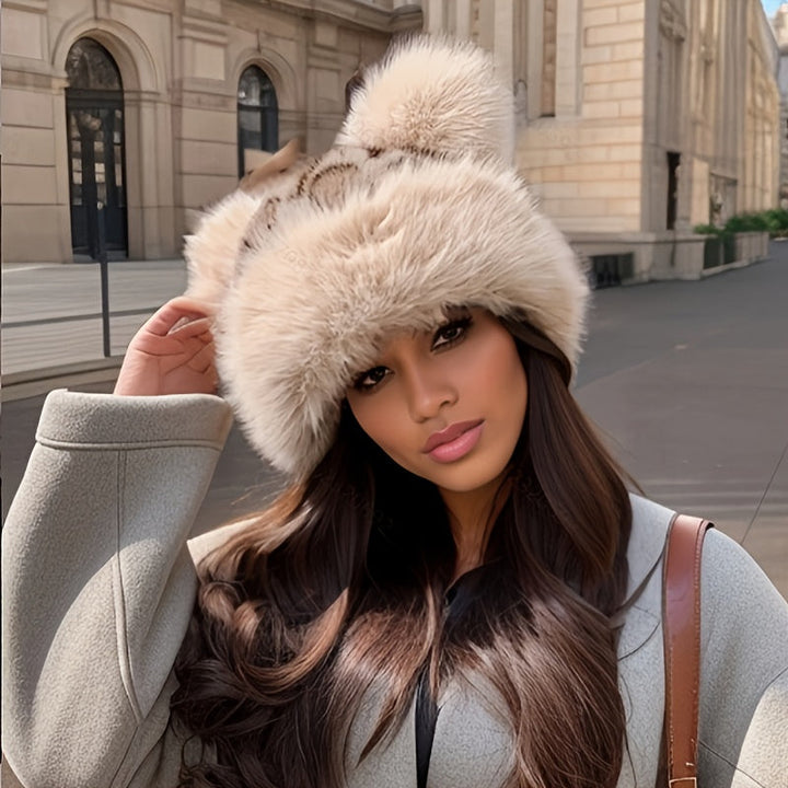 Avira - כובע גרב עם פונפון חם