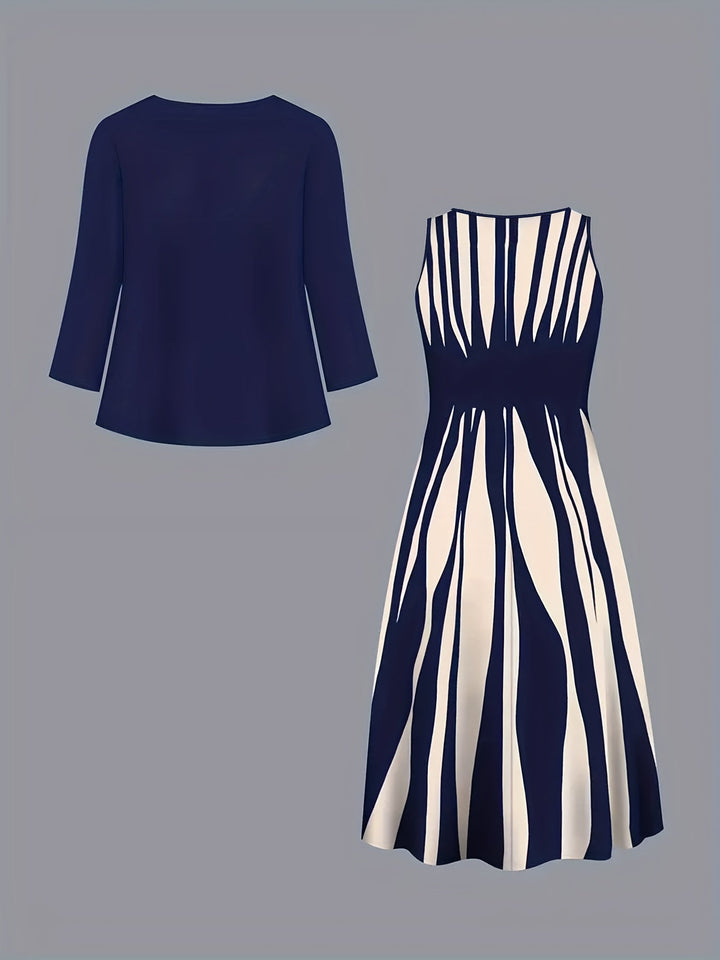 Zarabeth - שמלת מידי קז'ואל אופנתית