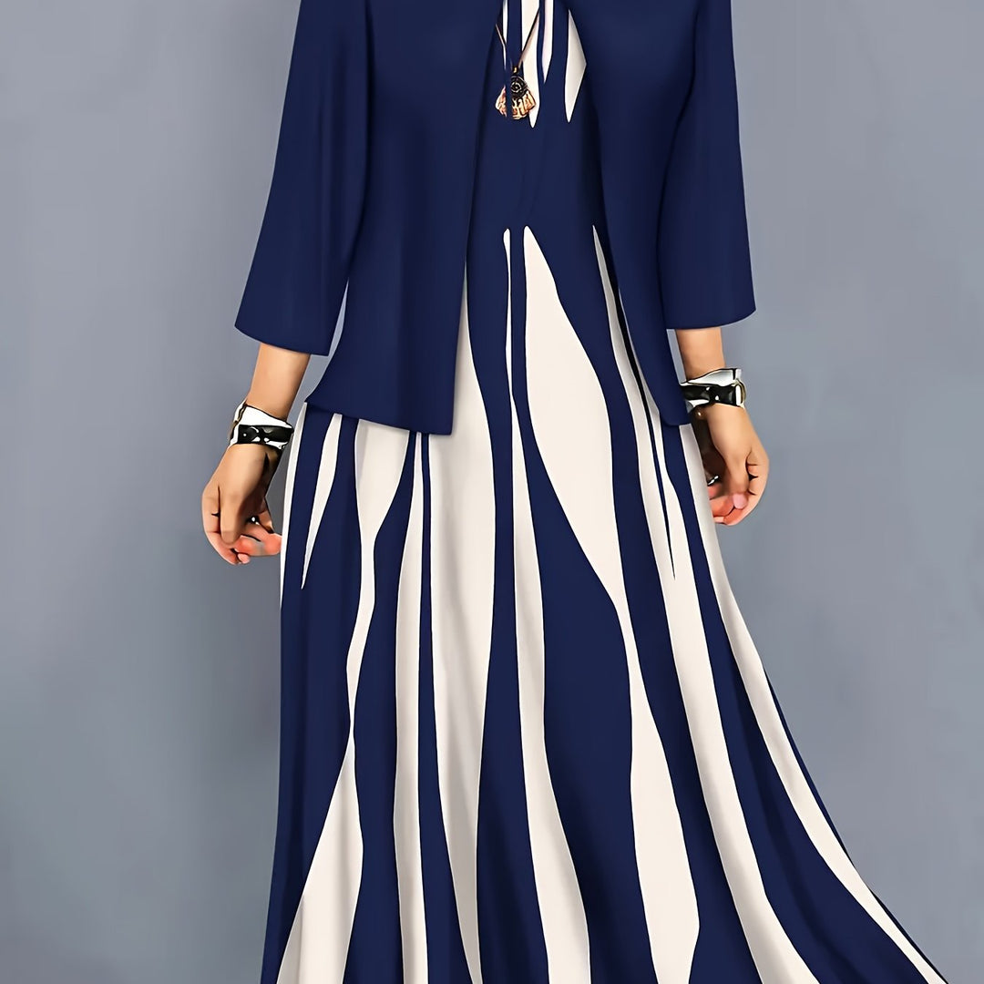 Zarabeth - שמלת מידי קז'ואל אופנתית