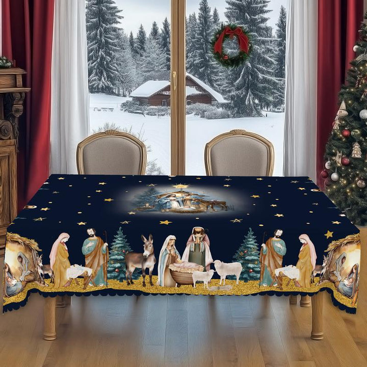 Isanisse - מפת שולחן דקורטיבית לחג המולד