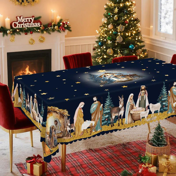 Isanisse - מפת שולחן דקורטיבית לחג המולד