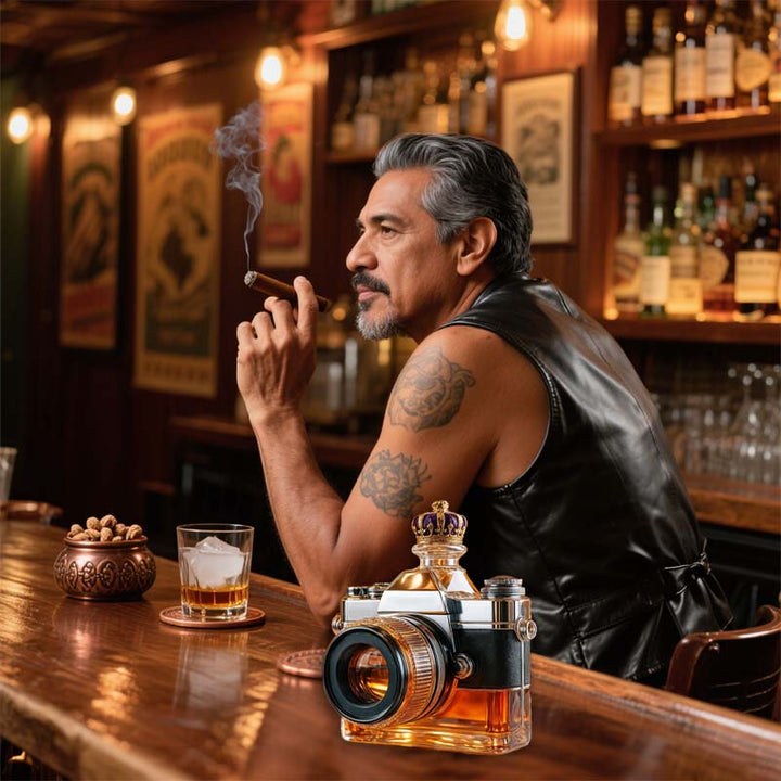 Arvenik - דקנטר זכוכית בצורת מצלמה