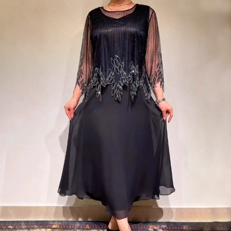 Marivyne - שמלת מידי קז'ואל אופנתית