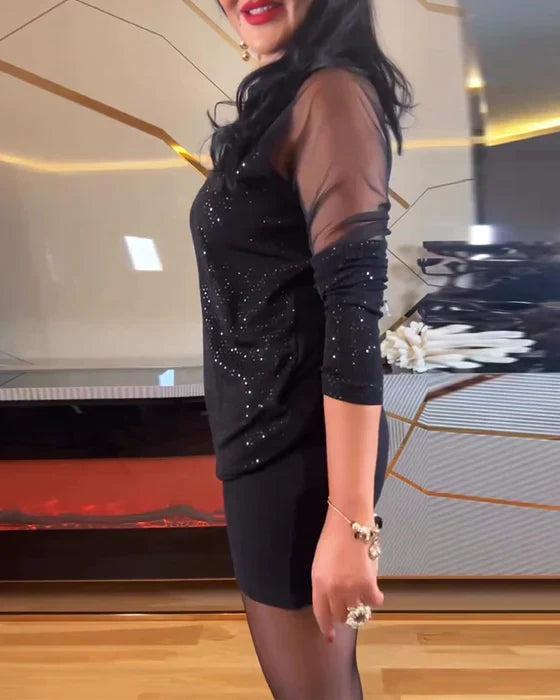 Enyelle - שמלת מיני אלגנטית יומיומית