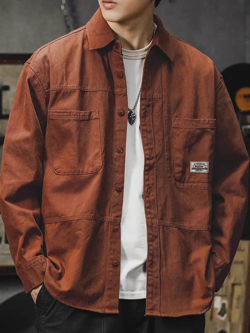 Crispian - ז'קט-חולצה אלגנטי ליום יום