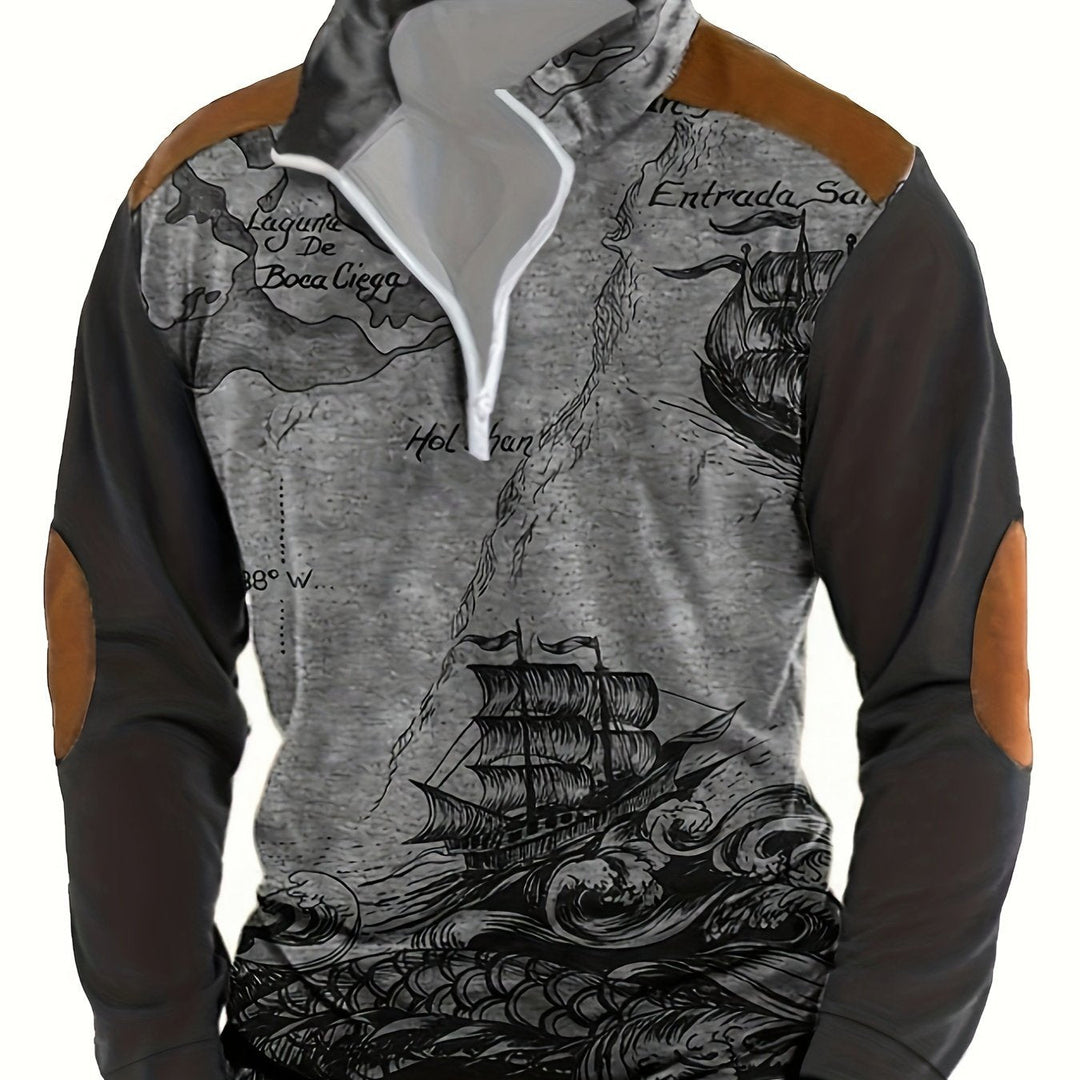 Delven - סווטשירט אופנתי יומיומי