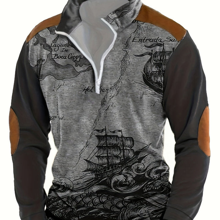 Delven - סווטשירט אופנתי יומיומי