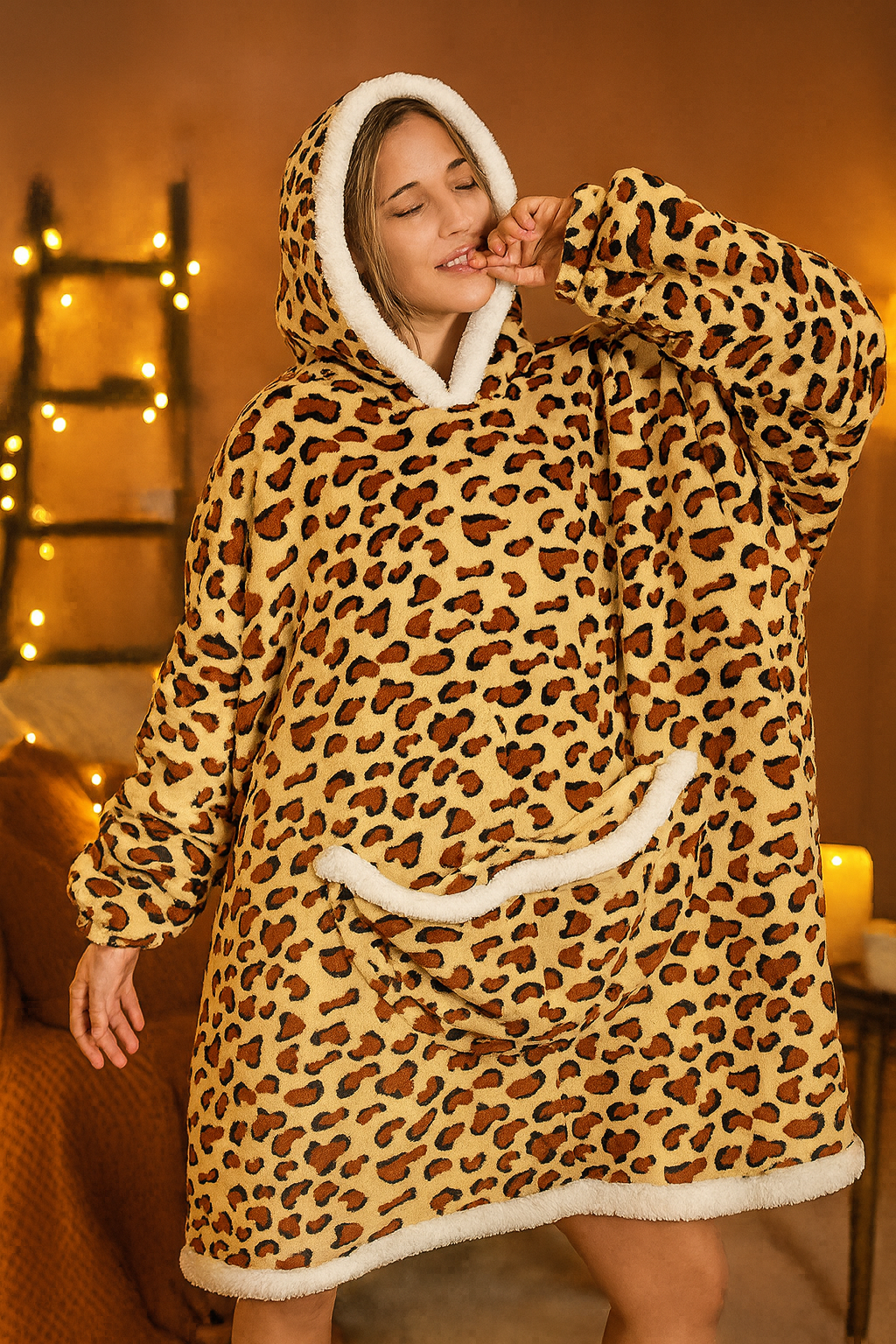 Kalira - שמיכת קפוצ'ון אופנתית