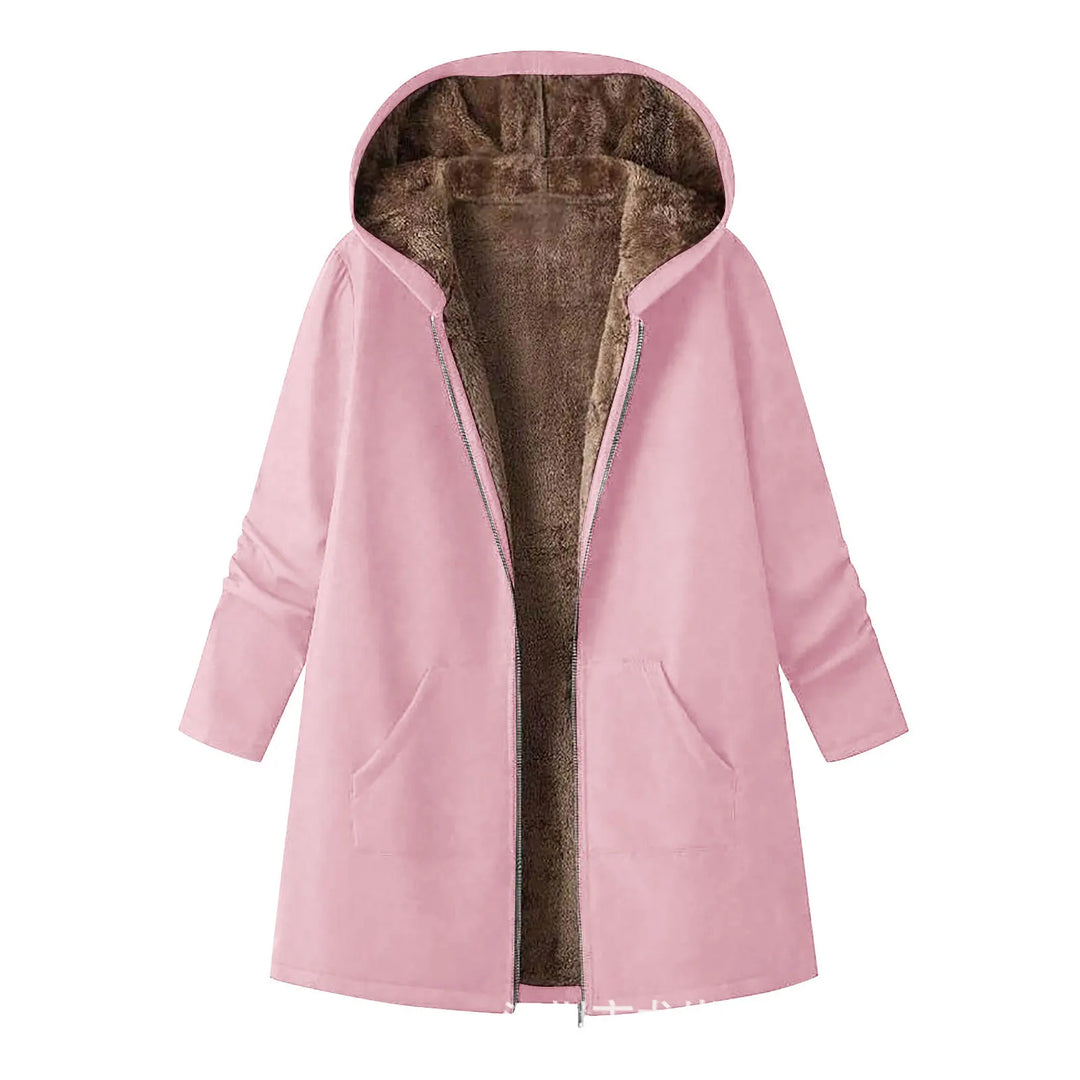 Fiorina - מעיל קז'ואל עם קפוצ'ון אופנתי