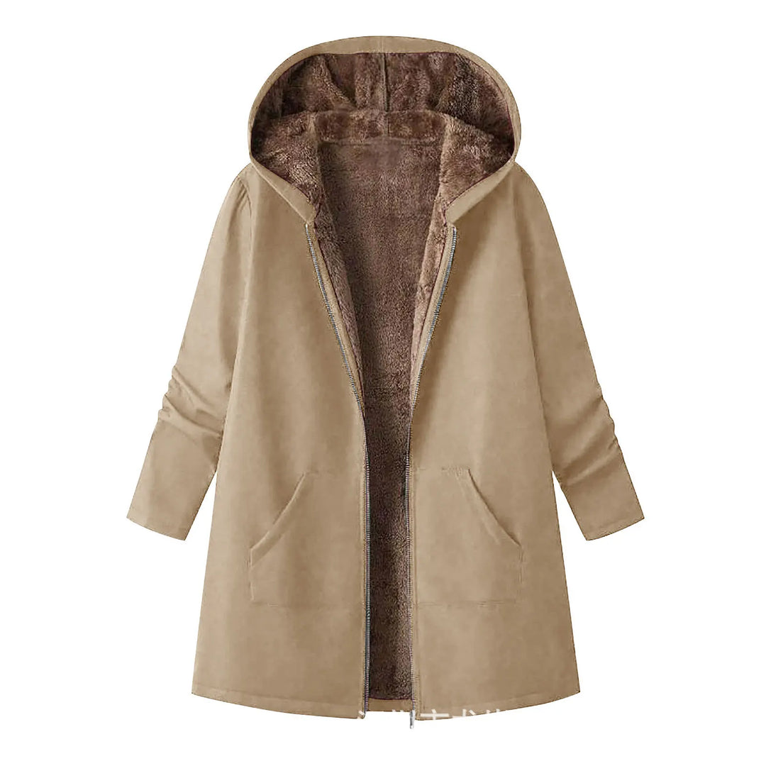 Fiorina - מעיל קז'ואל עם קפוצ'ון אופנתי