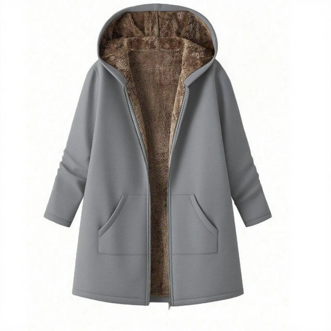 Fiorina - מעיל קז'ואל עם קפוצ'ון אופנתי