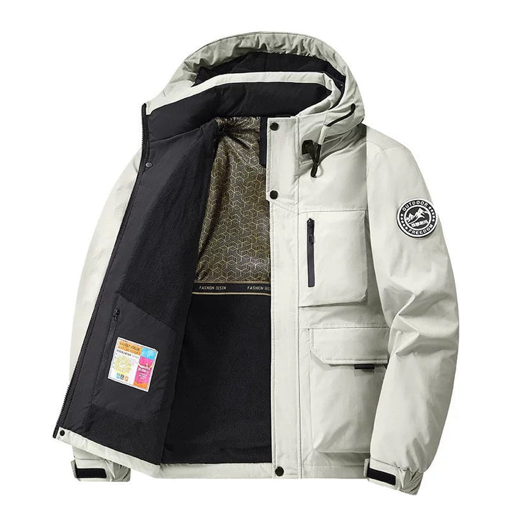 Jorge - מעיל קז'ואל עם קפוצ'ון אופנתי