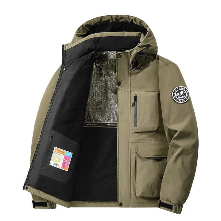 Jorge - מעיל קז'ואל עם קפוצ'ון אופנתי