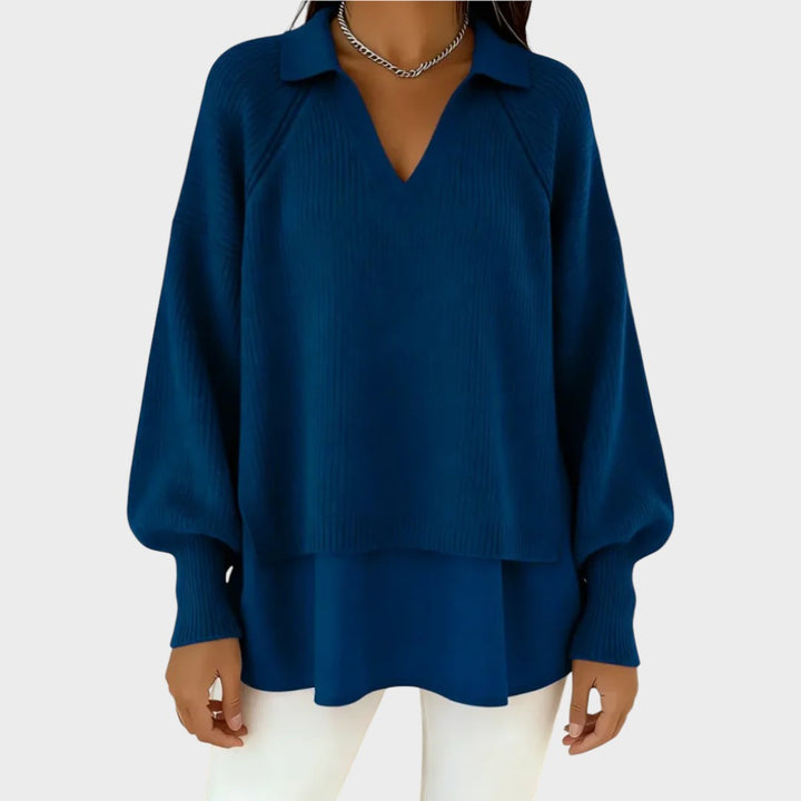 Shylin - סוודר קז'ואל אופנתי