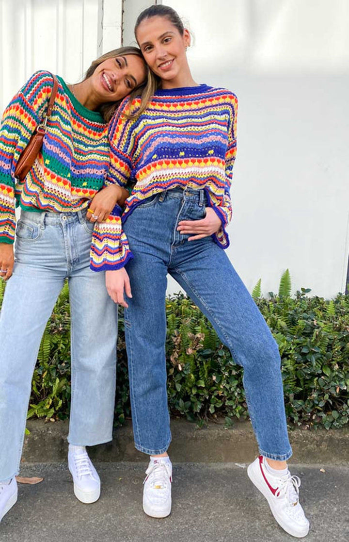 Elariel - סוודר קז'ואל אופנתי