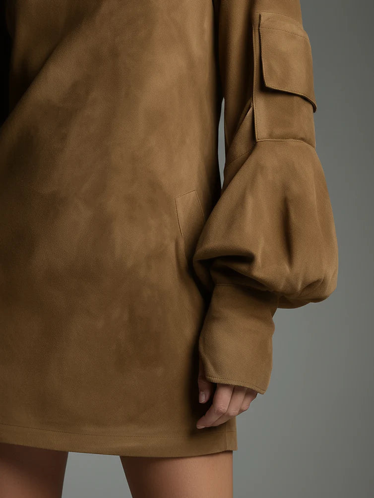 Delphira -  שמלת מיני אופנתית יומיומית