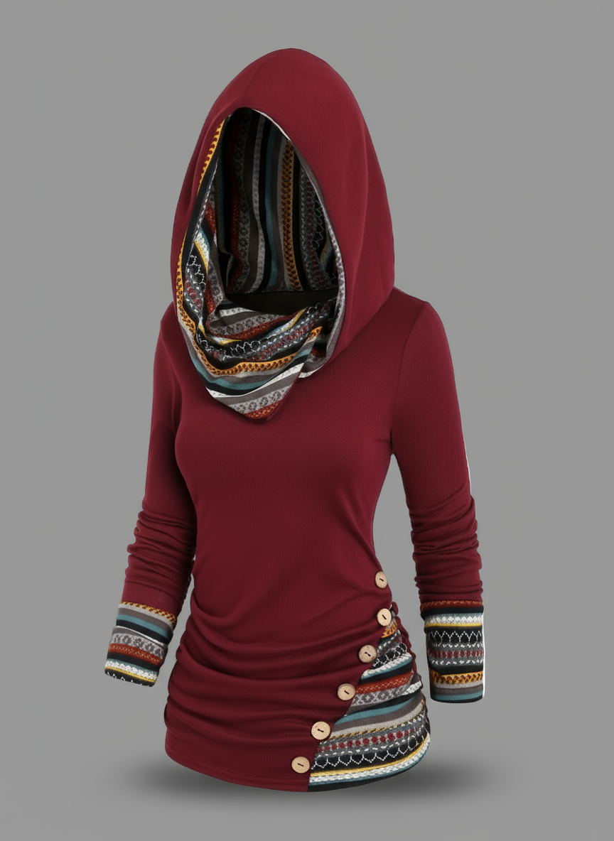 Amilene - קפוצ'ון פולי אופנתי יומיומי