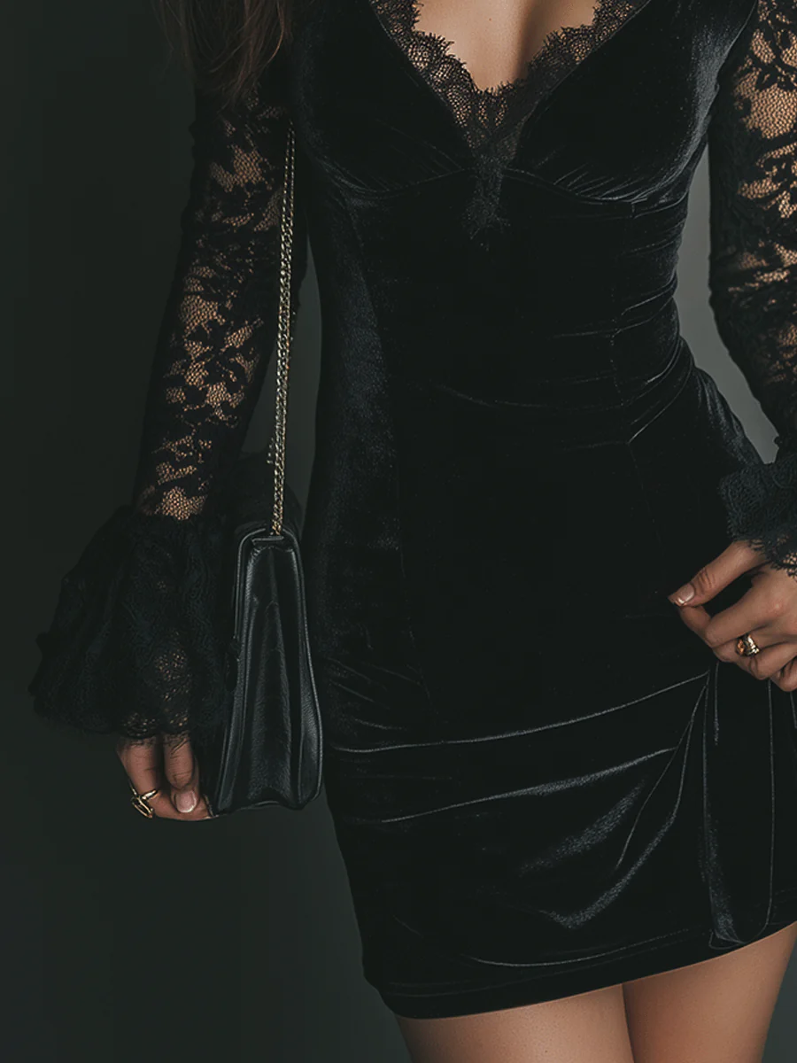 Mirellea - שמלת מיני קז'ואל אופנתית