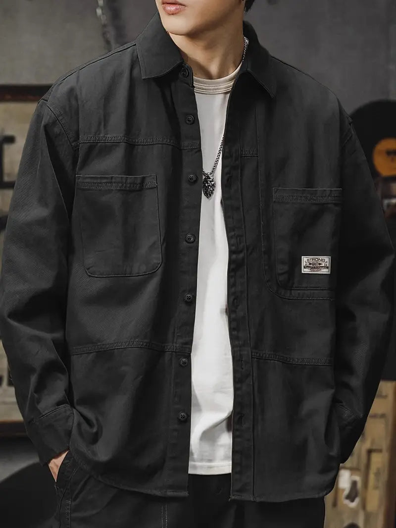 Crispian - ז'קט-חולצה אלגנטי ליום יום