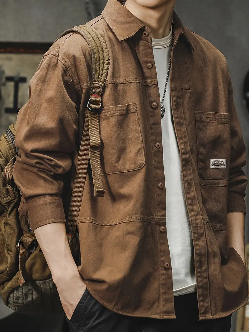 Crispian - ז'קט-חולצה אלגנטי ליום יום