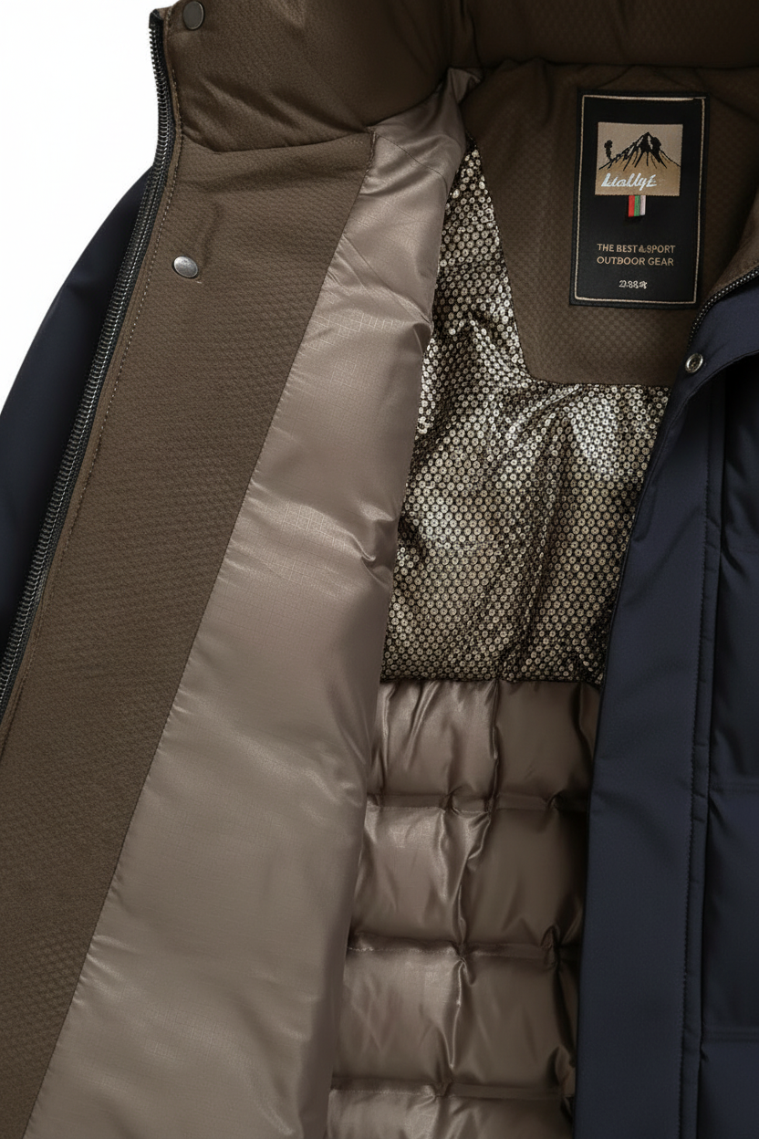 Trenrik - מעיל קז'ואל עם קפוצ'ון אופנתי