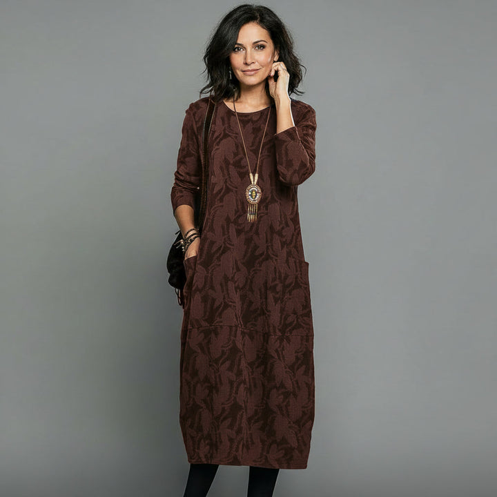 Alisson - שמלת מידי קז'ואל אופנתית