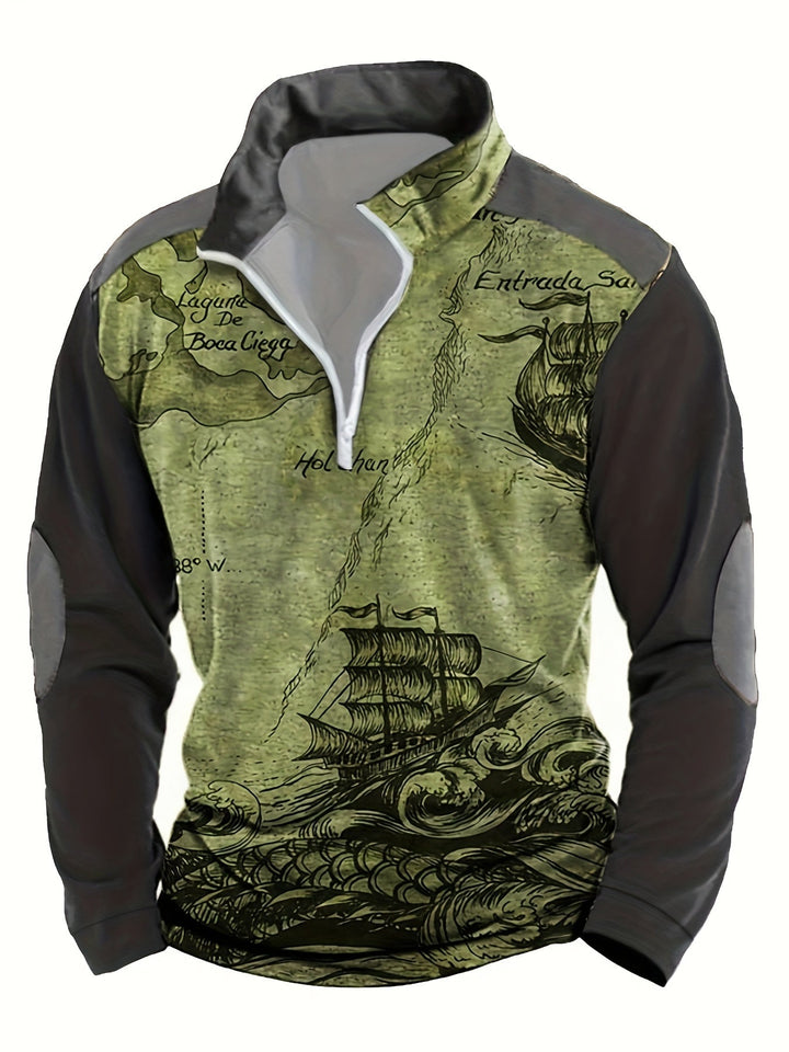 Delven - סווטשירט אופנתי יומיומי