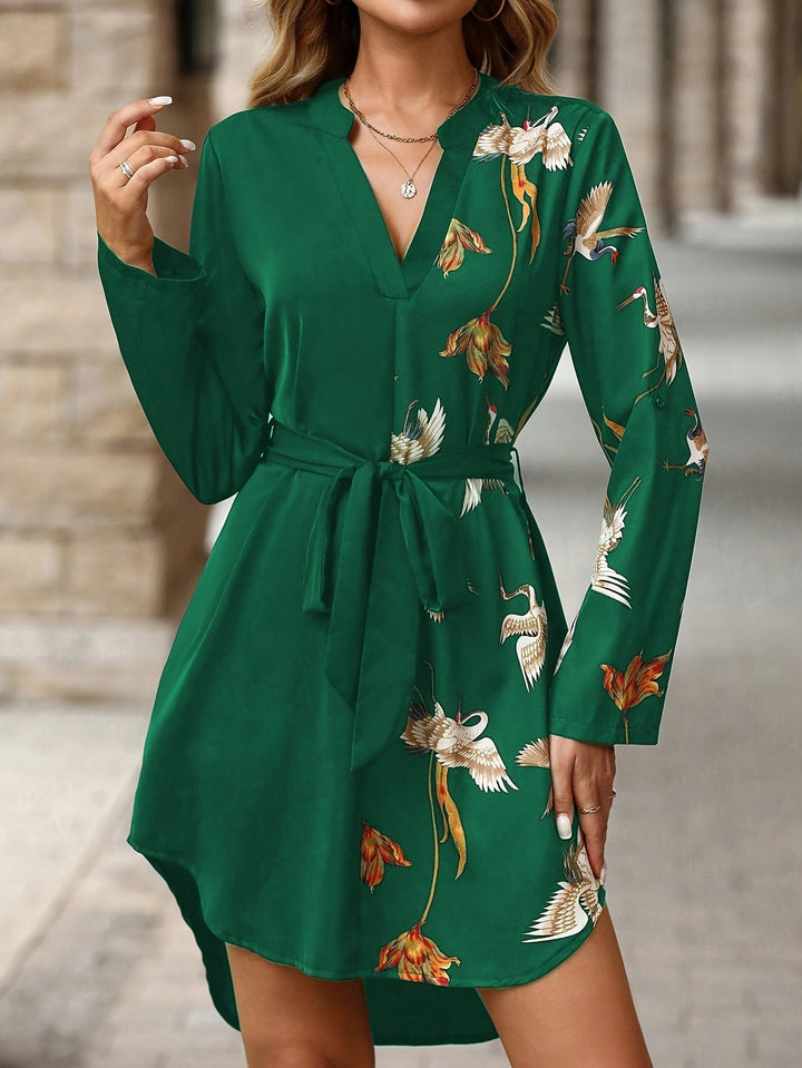 Oriella - שמלת מיני קז'ואל אופנתית